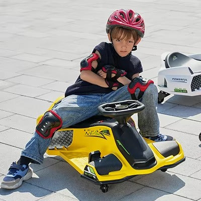 SX2218 Electric Children's Car – Toys for Kids/Babies, Battery-Powered, Plastic, Red/White/Blue Colors