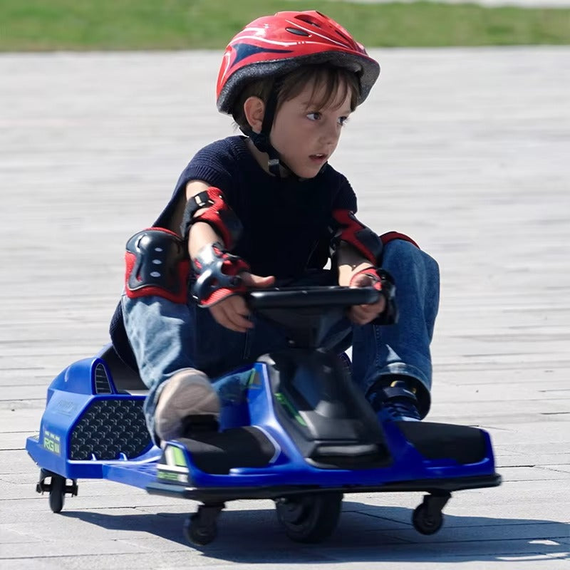 SX2218 Electric Children's Car – Toys for Kids/Babies, Battery-Powered, Plastic, Red/White/Blue Colors