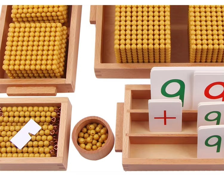 Educational Math Toys – Wooden Montessori Materials, Teaching Aids for Kids