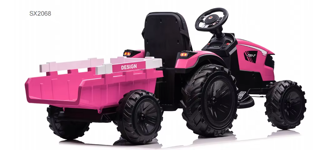SX2068 Electric Tractor Ride – 2V-24V, Big Kids, Quality, Remote, MP3, ASTM Certified