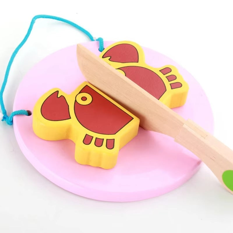 Kids Wooden Hot Pot Cooking Toy Set – Pretend Play, Miniature Food