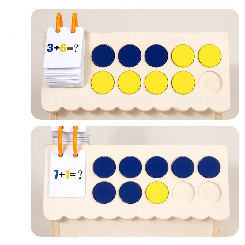 Montessori Busy House – Early Educational, Math & Alphabet Learning, Wooden Spelling Toy for Kids