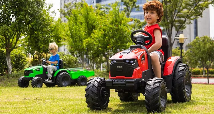 SX2068 Electric Tractor Ride – 2V-24V, Big Kids, Quality, Remote, MP3, ASTM Certified